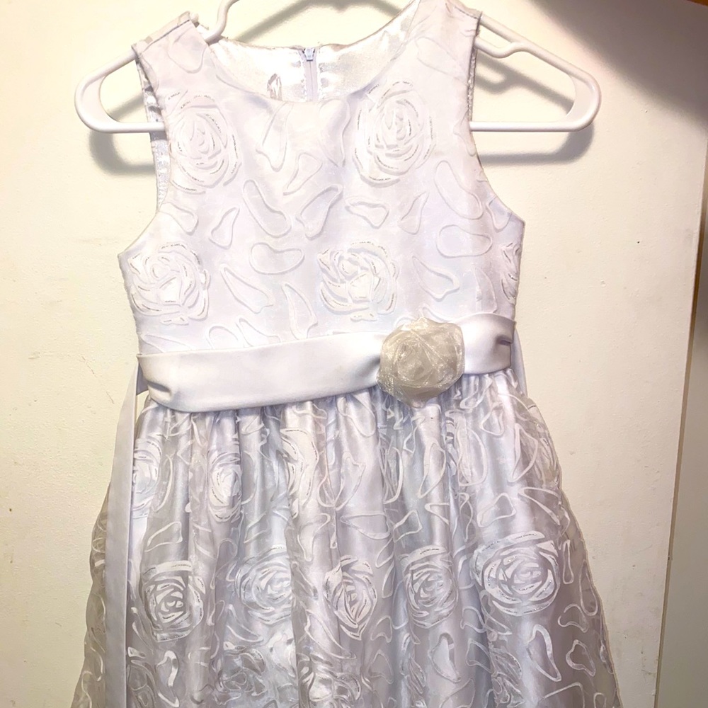 Girls Formal White dress
